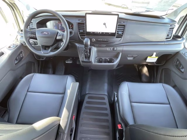 2026 Oxford White Ford Transit Cargo Van Base AWD Van