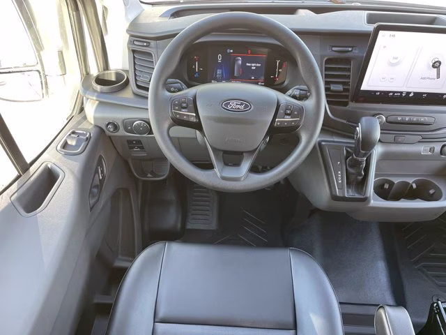 2026 Oxford White Ford Transit Cargo Van Base AWD Van