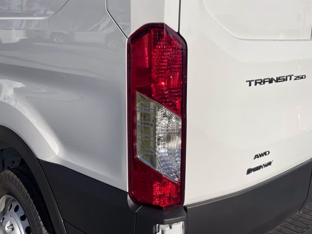 2026 Oxford White Ford Transit Cargo Van Base AWD Van