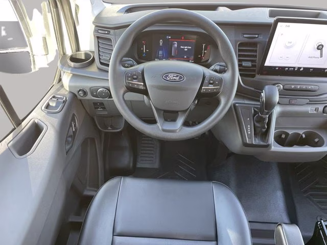 2026 Oxford White Ford Transit Cargo Van Base AWD Van