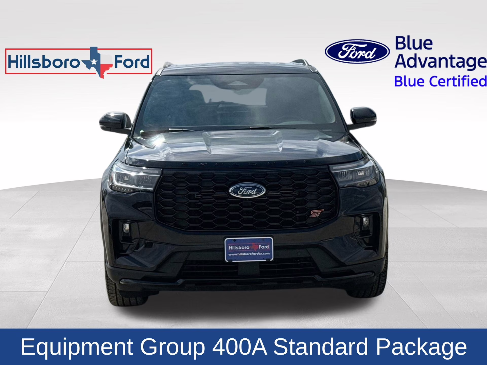 2025 Agate Black Metallic Ford Explorer ST RWD SUV