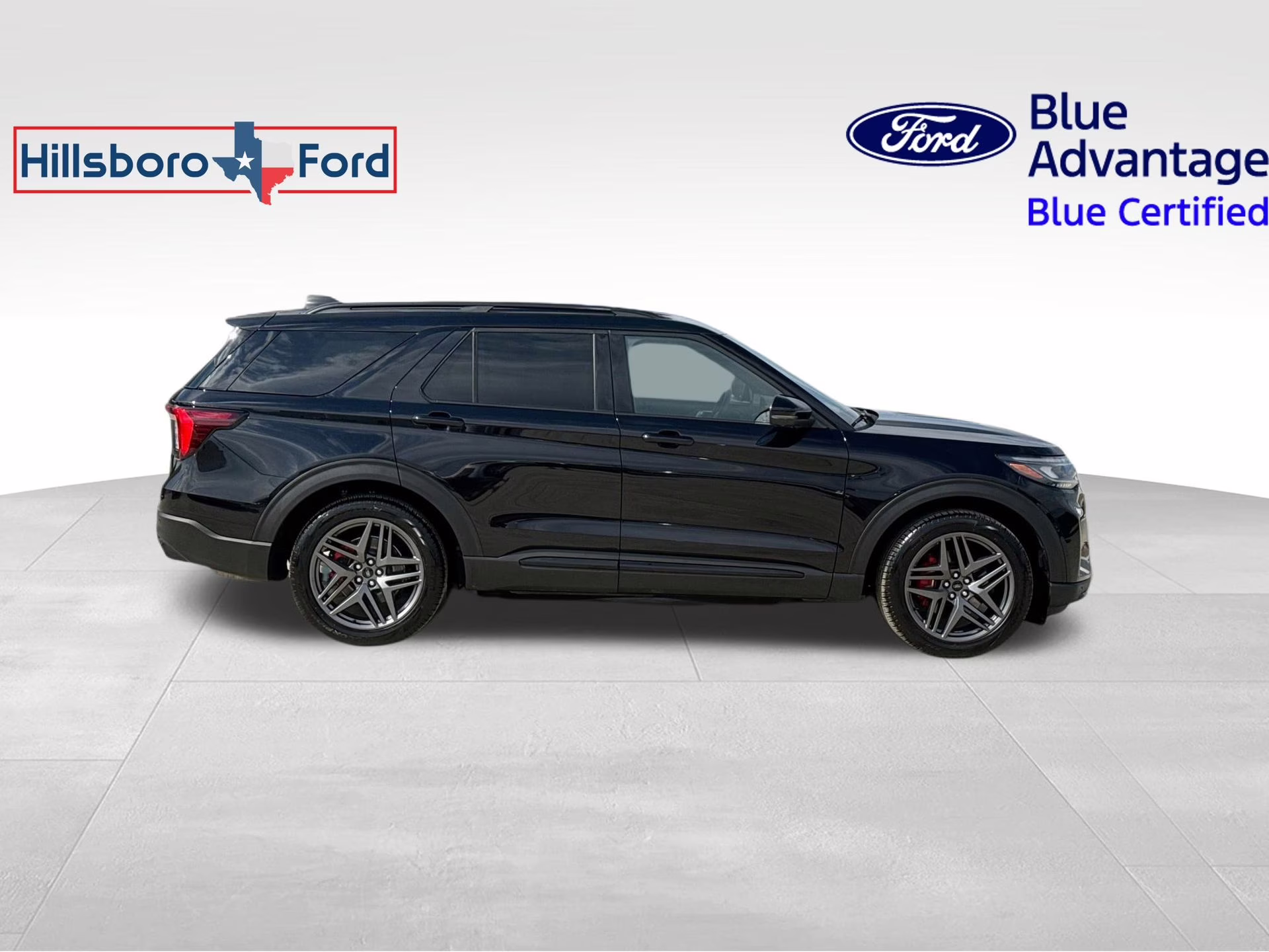 2025 Agate Black Metallic Ford Explorer ST RWD SUV