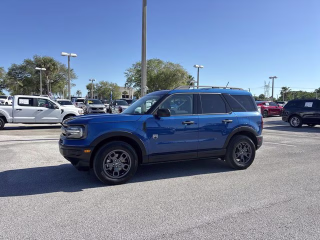 2024 Atlas Blue Metallic Ford Bronco Sport Big Bend 4X4 SUV