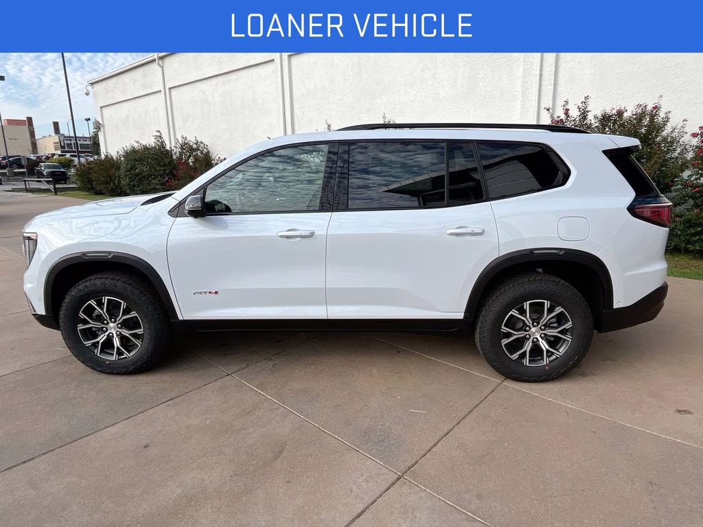2026 Glacier White Tricoat GMC Acadia AT4 AWD SUV
