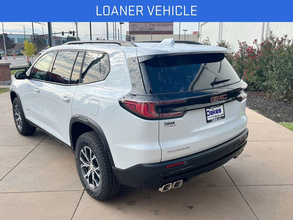 2026 Glacier White Tricoat GMC Acadia AT4 AWD SUV