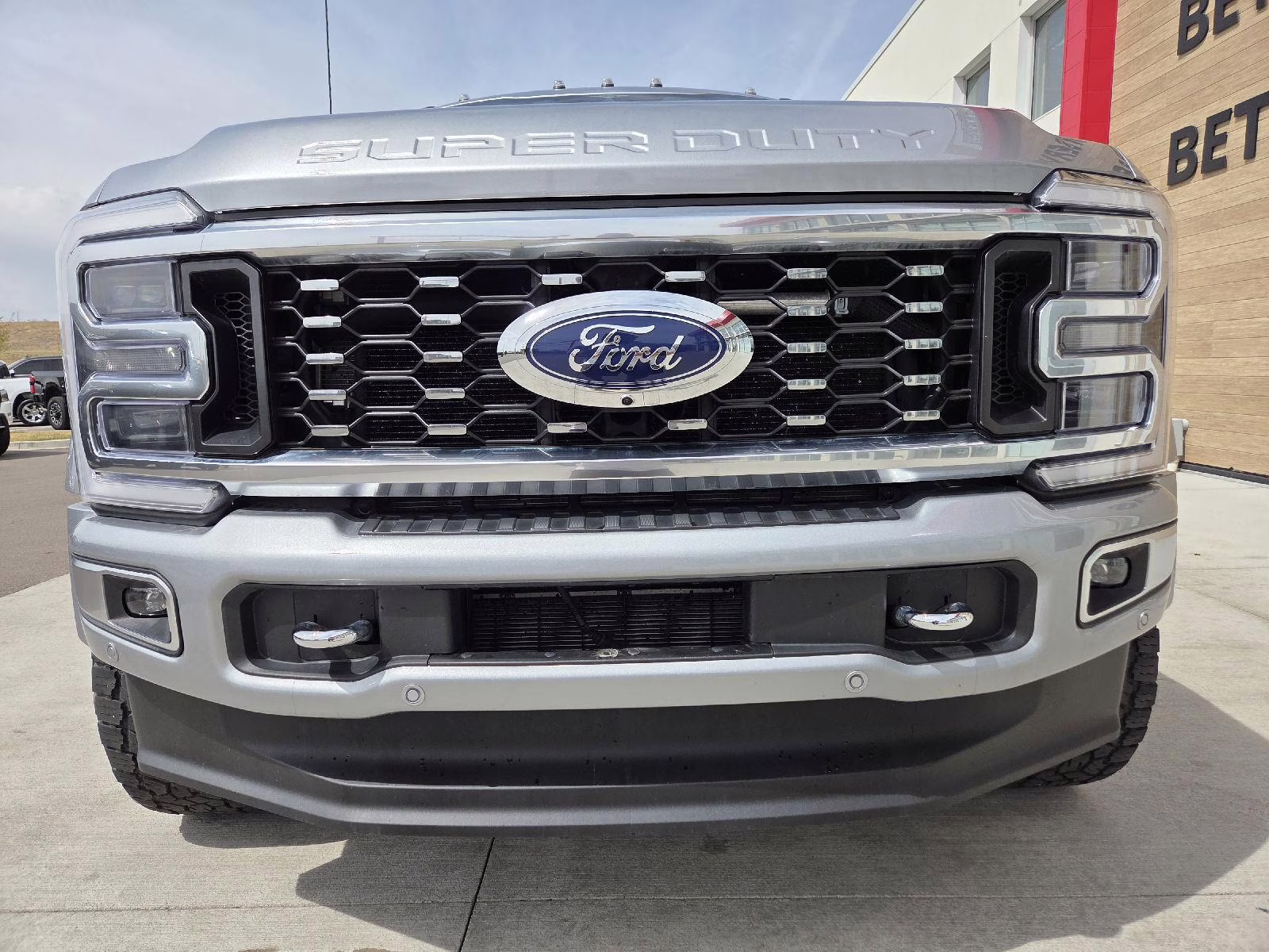 2023 Iconic Silver Ford Super Duty F-450 DRW Platinum 4X4 Truck