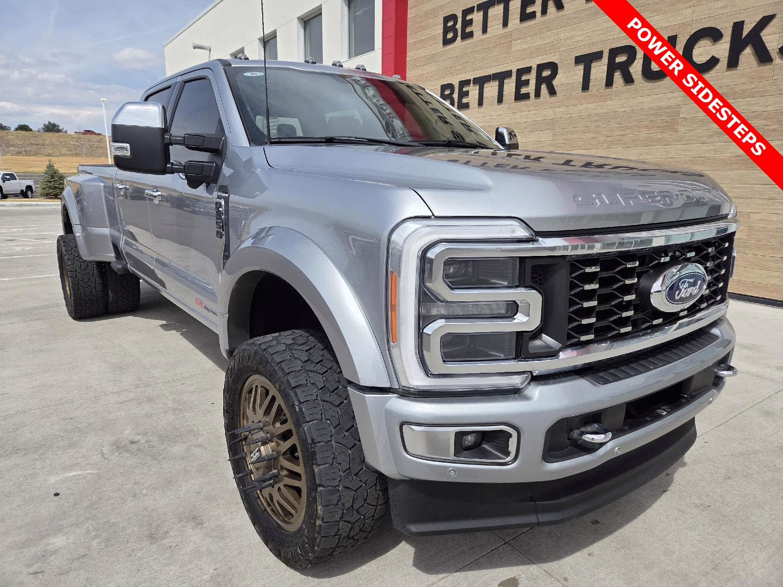 2023 Iconic Silver Ford Super Duty F-450 DRW Platinum 4X4 Truck