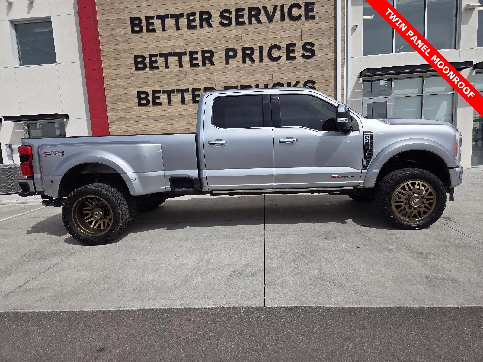 2023 Iconic Silver Ford Super Duty F-450 DRW Platinum 4X4 Truck