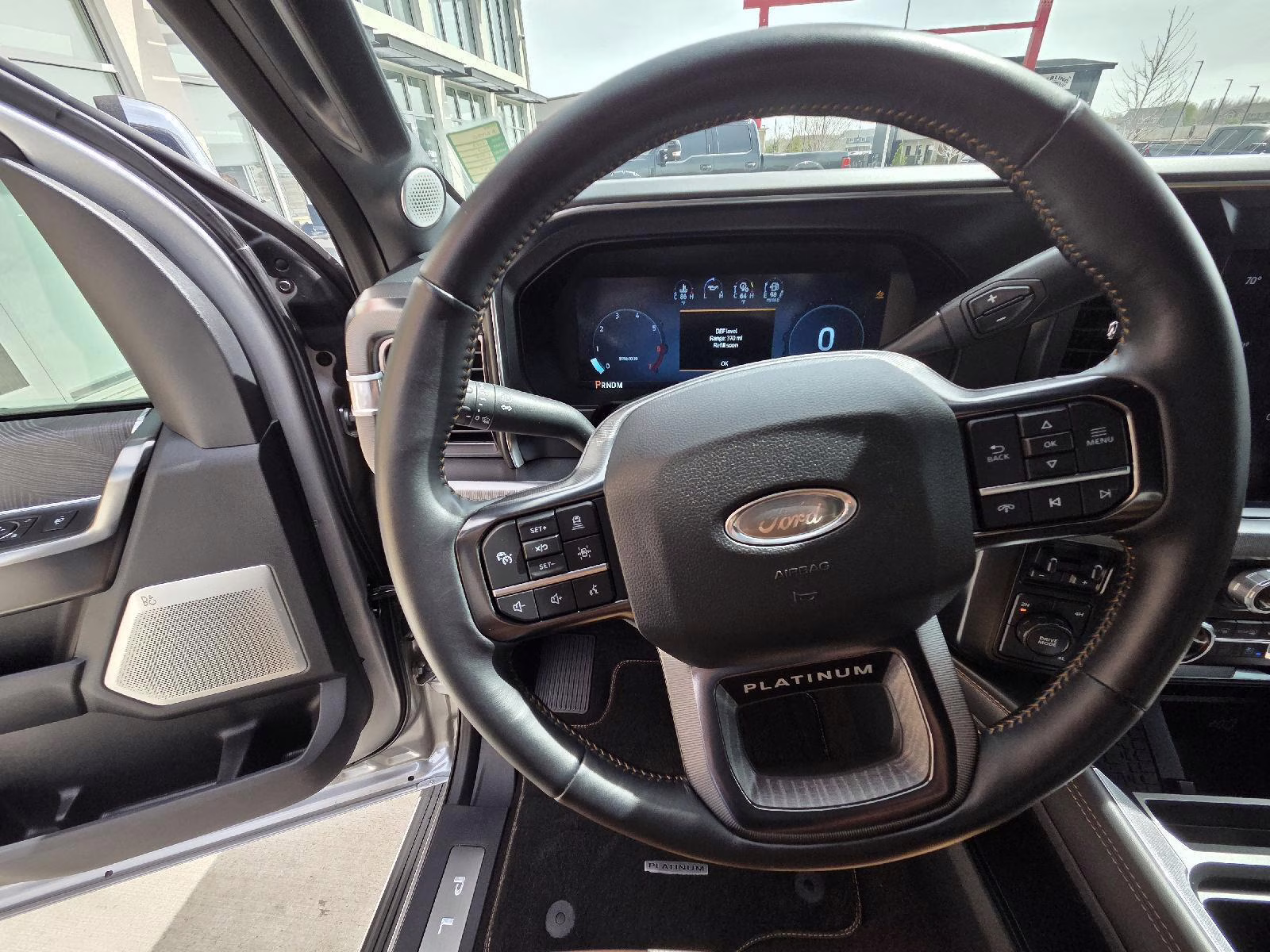 2023 Iconic Silver Ford Super Duty F-450 DRW Platinum 4X4 Truck