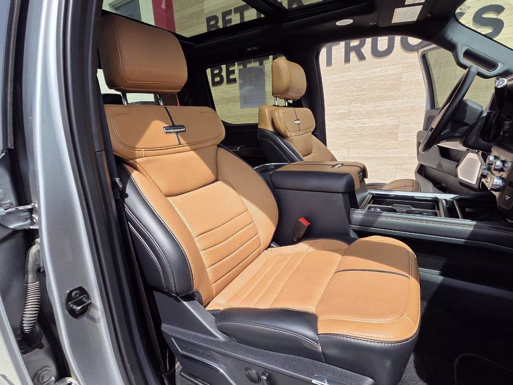 2023 Silver Ford Super Duty F-450 DRW Platinum 4X4 Truck
