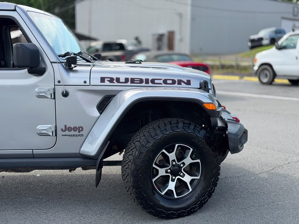 2021 Billet Silver Metallic Clearcoat Jeep Wrangler Unlimited Rubicon 4X4 SUV