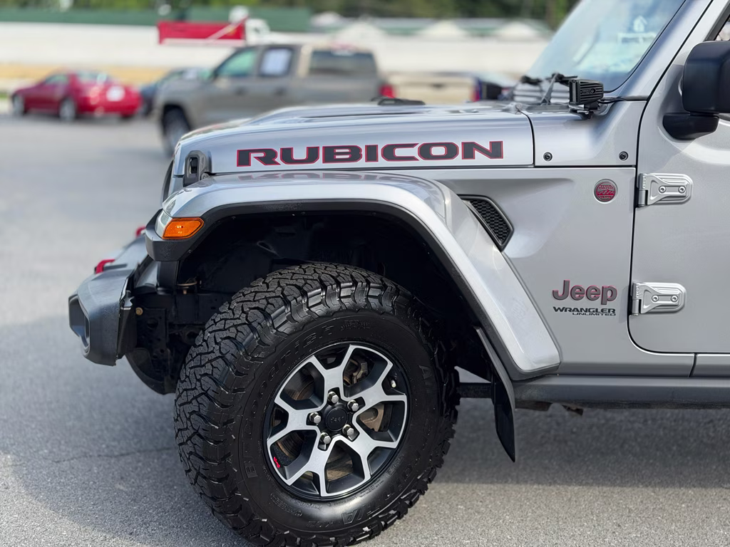 2021 Billet Silver Metallic Clearcoat Jeep Wrangler Unlimited Rubicon 4X4 SUV