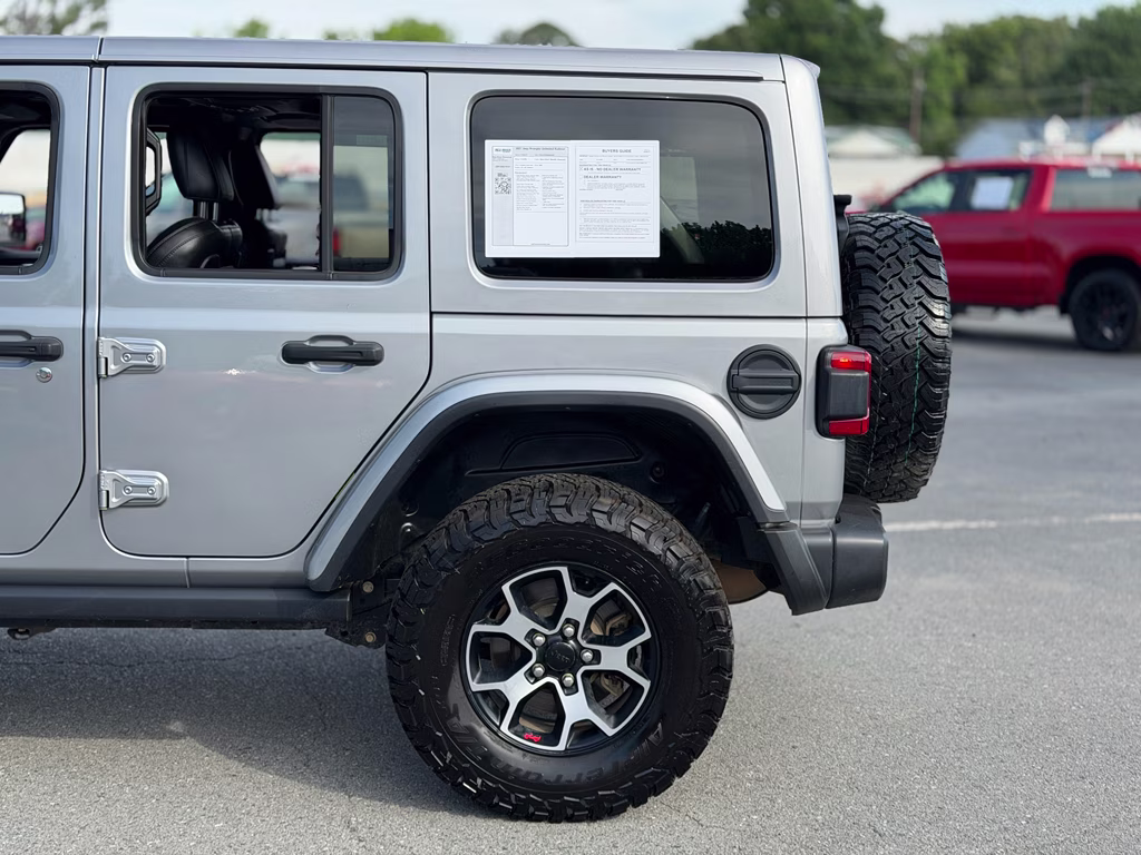2021 Billet Silver Metallic Clearcoat Jeep Wrangler Unlimited Rubicon 4X4 SUV