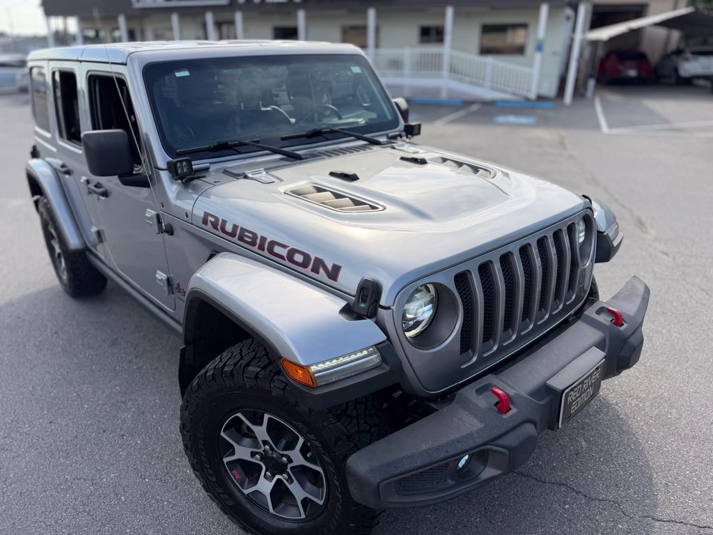 2021 Billet Silver Metallic Clearcoat Jeep Wrangler Unlimited Rubicon 4X4 SUV