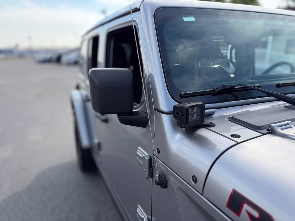 2021 Billet Silver Metallic Clearcoat Jeep Wrangler Unlimited Rubicon 4X4 SUV
