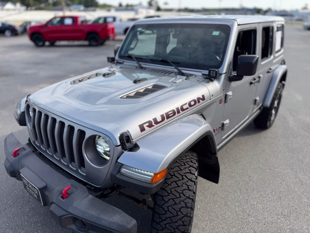 2021 Billet Silver Metallic Clearcoat Jeep Wrangler Unlimited Rubicon 4X4 SUV