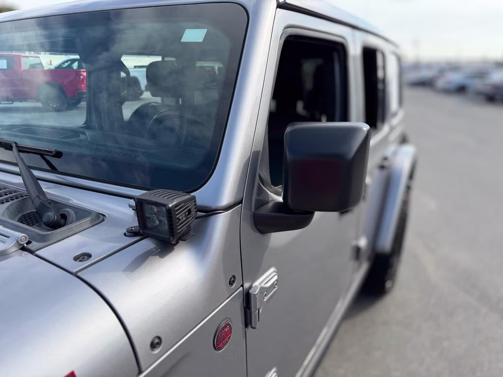 2021 Billet Silver Metallic Clearcoat Jeep Wrangler Unlimited Rubicon 4X4 SUV