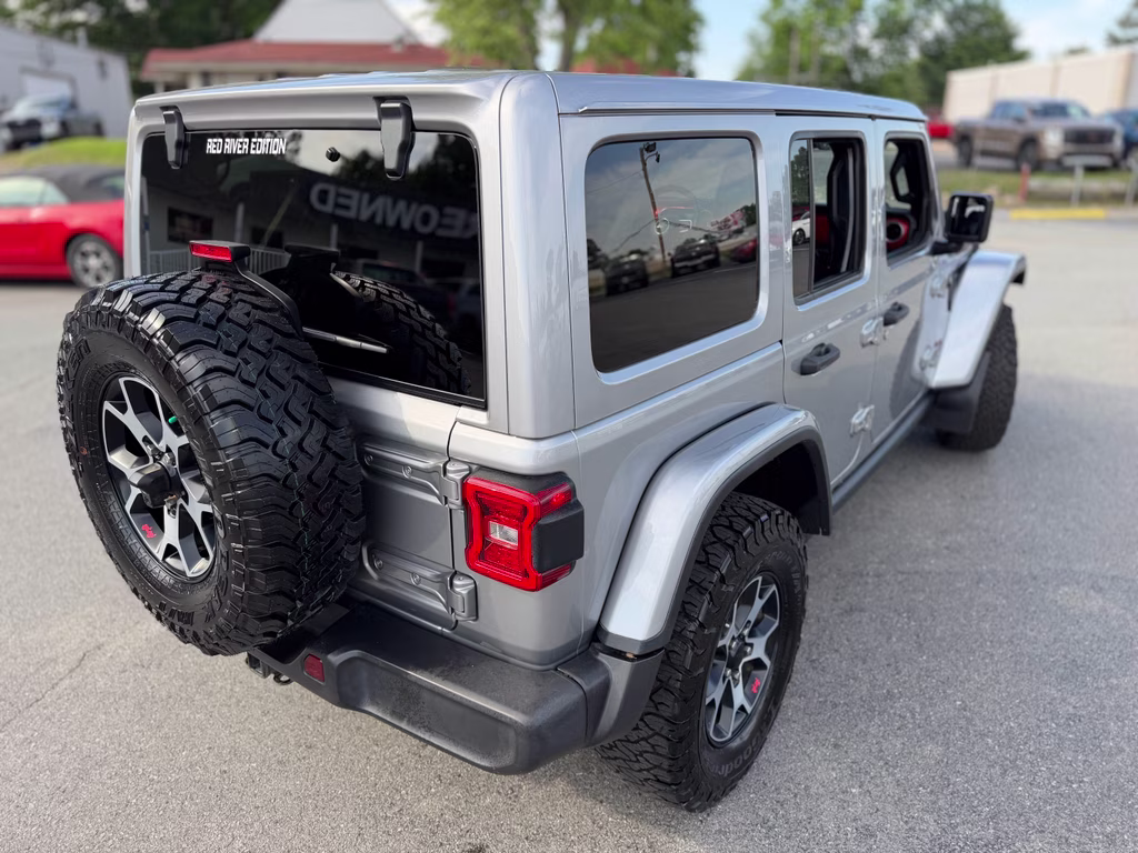 2021 Billet Silver Metallic Clearcoat Jeep Wrangler Unlimited Rubicon 4X4 SUV