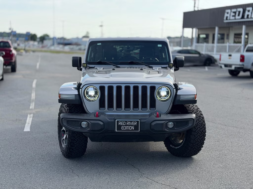 2021 Billet Silver Metallic Clearcoat Jeep Wrangler Unlimited Rubicon 4X4 SUV