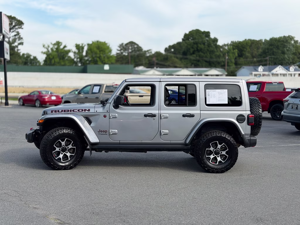 2021 Billet Silver Metallic Clearcoat Jeep Wrangler Unlimited Rubicon 4X4 SUV