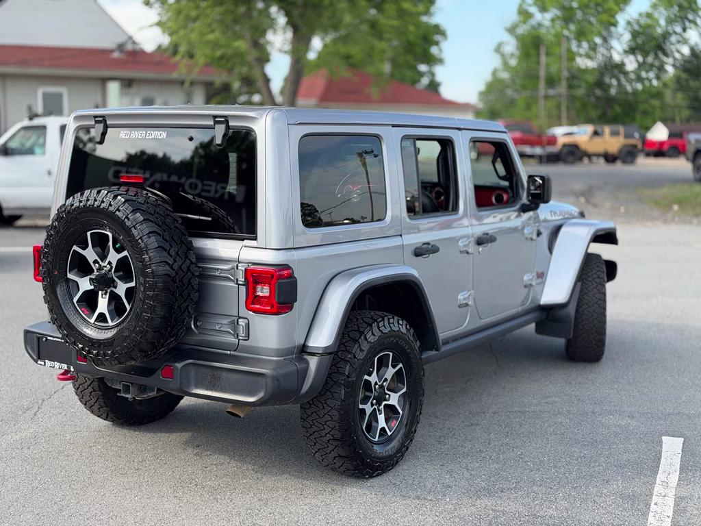 2021 Billet Silver Metallic Clearcoat Jeep Wrangler Unlimited Rubicon 4X4 SUV