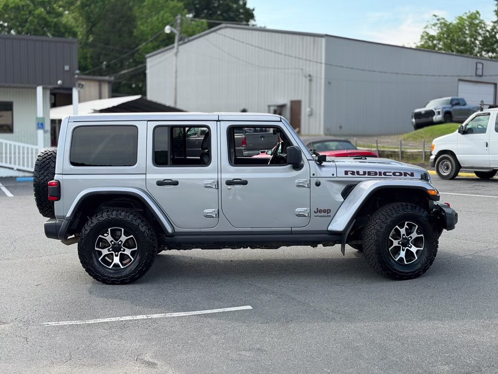 2021 Billet Silver Metallic Clearcoat Jeep Wrangler Unlimited Rubicon 4X4 SUV