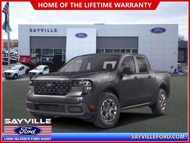 2025 Shadow Black Ford Maverick XLT AWD SuperCrew AWD Truck