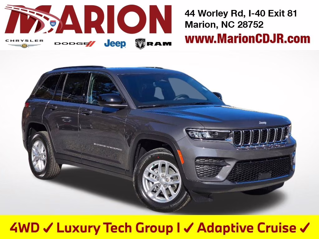 2025 Baltic Gray Metallic Clearcoat Jeep Grand Cherokee Laredo X 4X4 SUV