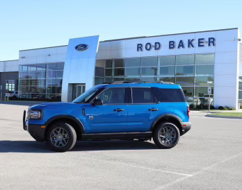 2025 Velocity Blue Ford Bronco Sport Big Bend 4X4 SUV