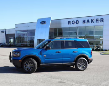 2025 Velocity Blue Ford Bronco Sport Big Bend 4X4 SUV