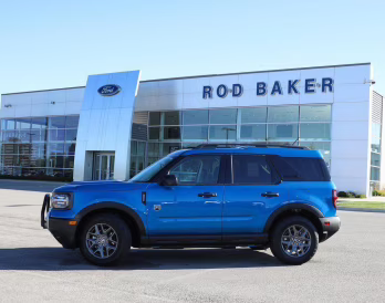2025 Velocity Blue Ford Bronco Sport Big Bend 4X4 SUV