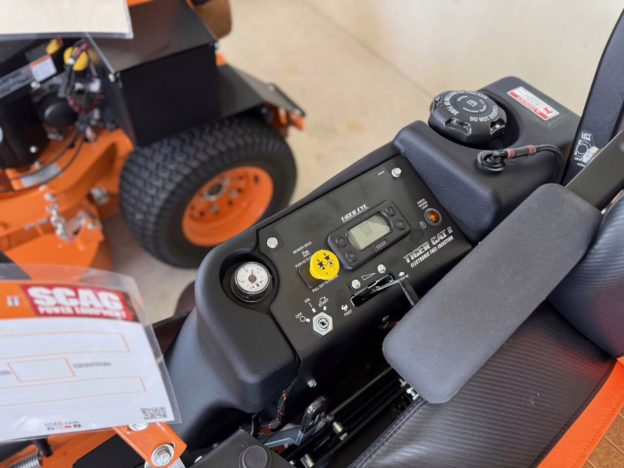 2026 - SCAG Tiger Cat II STCII-52V-25CV EFI Lawn Mower