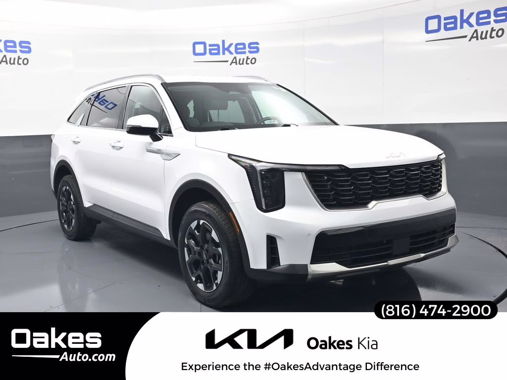 2026 Glacial White Pearl Kia Sorento S AWD SUV
