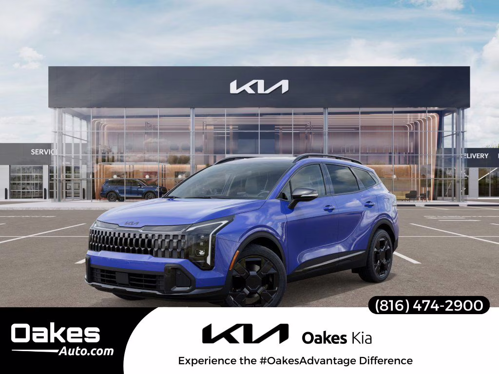 2026 Nebular Blue Kia Sportage X-Line AWD SUV