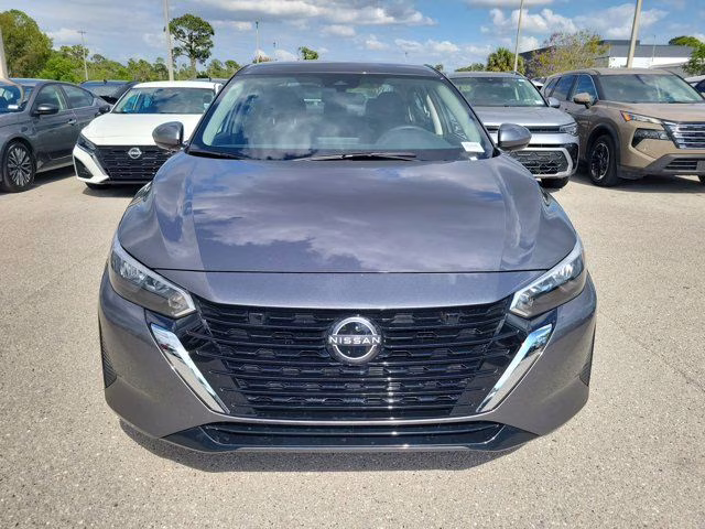 2025 Gun Metallic Nissan Sentra S FWD Sedan