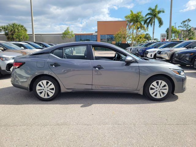 2025 Gun Metallic Nissan Sentra S FWD Sedan