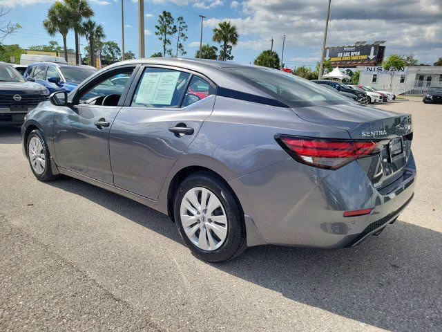 2025 Gun Metallic Nissan Sentra S FWD Sedan