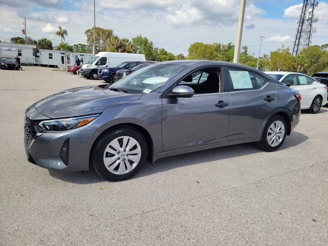 2025 Gun Metallic Nissan Sentra S FWD Sedan