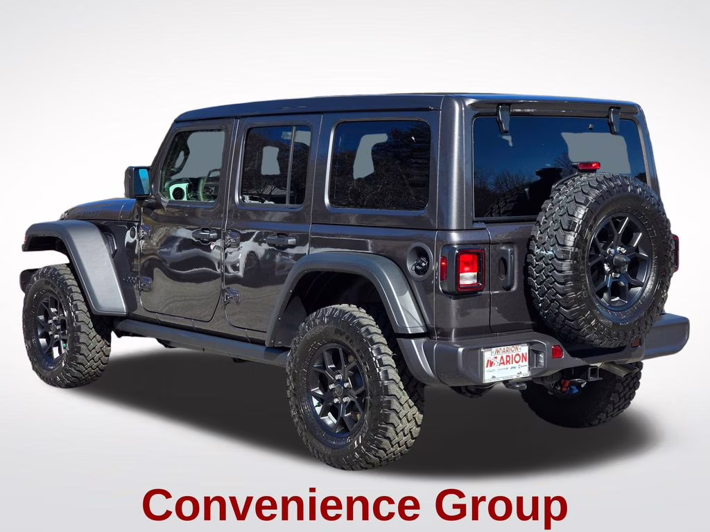 2026 Granite Crystal Metallic Clearcoat Jeep Wrangler Willys 4X4 SUV