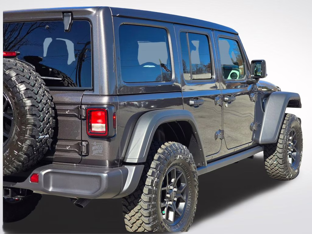 2026 Granite Crystal Metallic Clearcoat Jeep Wrangler Willys 4X4 SUV
