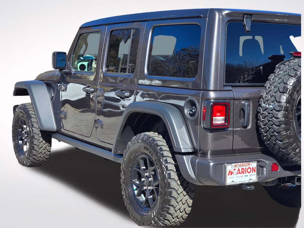 2026 Granite Crystal Metallic Clearcoat Jeep Wrangler Willys 4X4 SUV