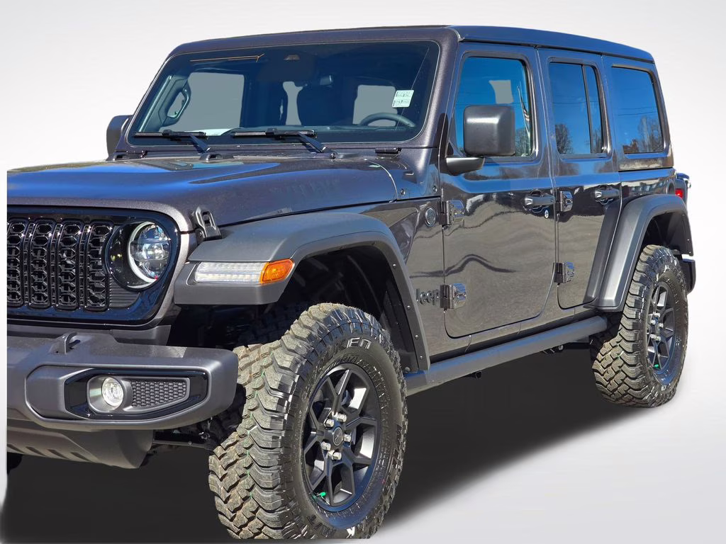 2026 Granite Crystal Metallic Clearcoat Jeep Wrangler Willys 4X4 SUV