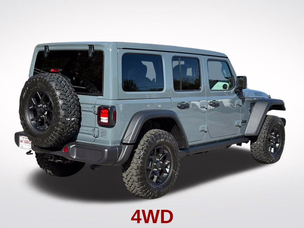 2026 Anvil Clear Coat Jeep Wrangler Willys 4X4 SUV