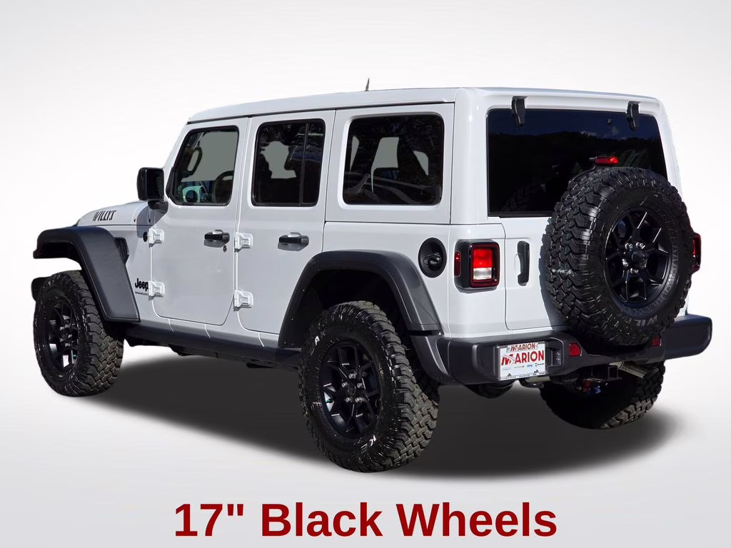 2026 Bright White Clearcoat Jeep Wrangler Willys 4X4 SUV