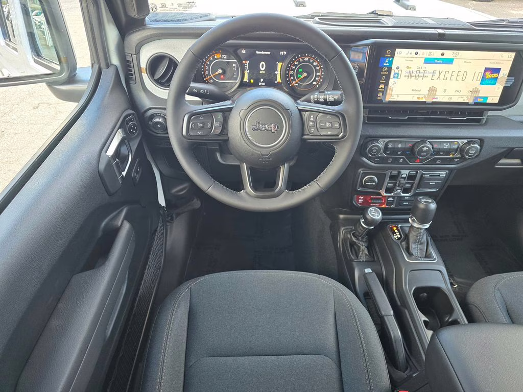 2026 Bright White Clearcoat Jeep Wrangler Willys 4X4 SUV