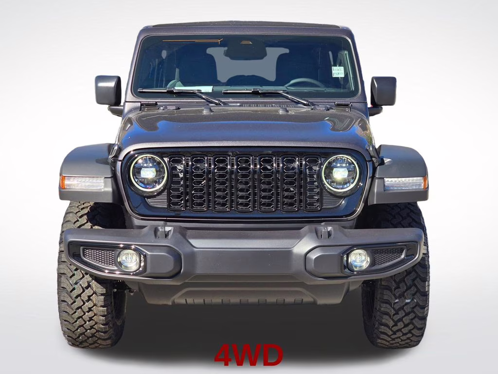 2026 Granite Crystal Metallic Clearcoat Jeep Wrangler Willys 4X4 SUV