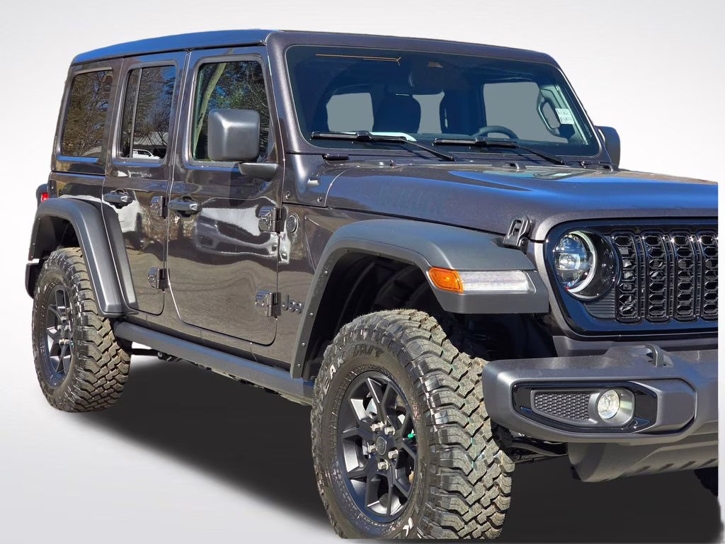 2026 Granite Crystal Metallic Clearcoat Jeep Wrangler Willys 4X4 SUV
