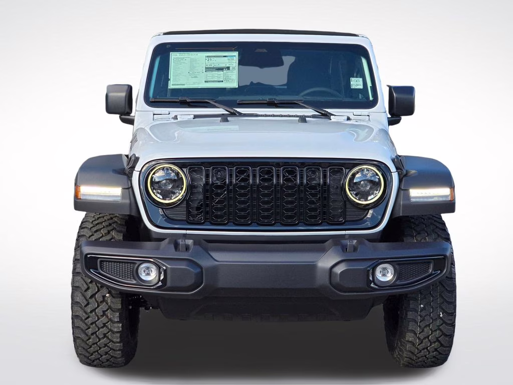 2026 Bright White Clearcoat Jeep Wrangler Willys 4X4 SUV