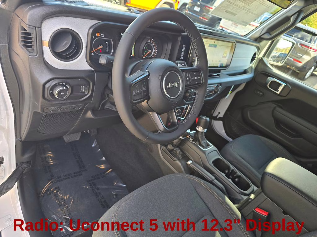 2026 Bright White Clearcoat Jeep Wrangler Willys 4X4 SUV