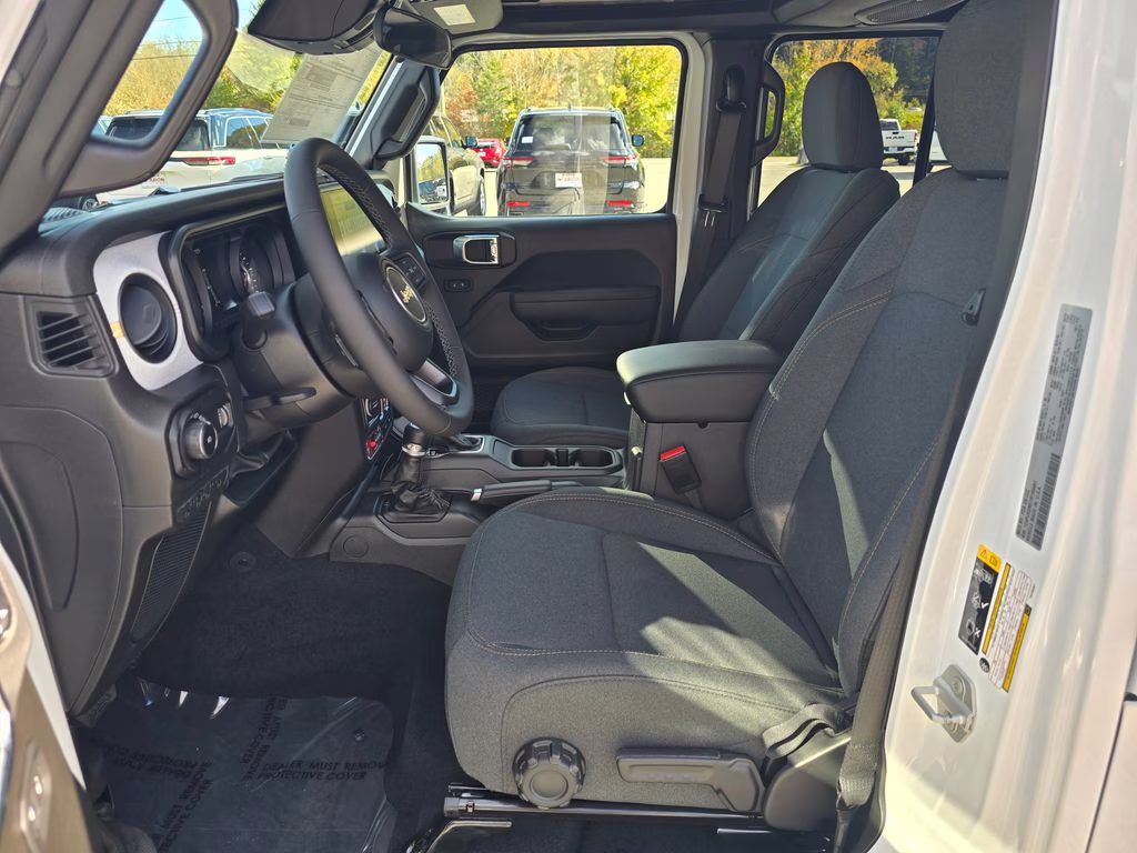 2026 Bright White Clearcoat Jeep Wrangler Willys 4X4 SUV